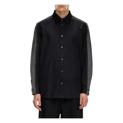 Košile diesel s-simply-dnm shirt black