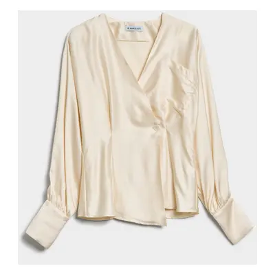 Košile manuel ritz women`s shirt cream