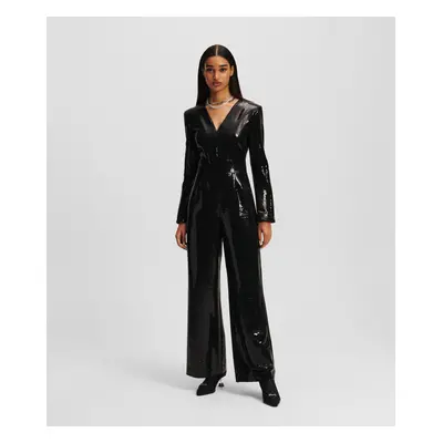 Overal karl lagerfeld sequins jumpsuit black