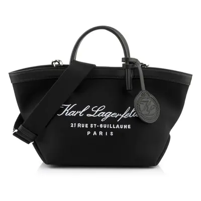 Kabelka karl lagerfeld hotel karl sm tote canvas black