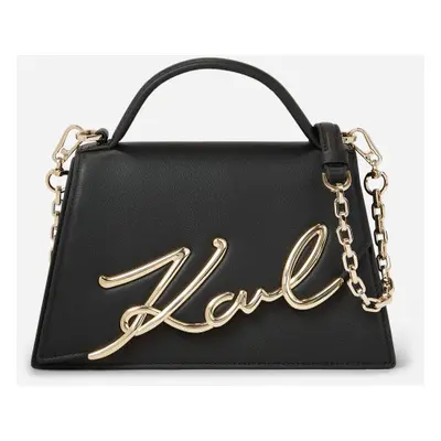 Crossbody karl lagerfeld k/signature 2.0 md crossbody black/gold