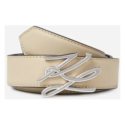 Opasek karl lagerfeld k/autograph md belt h3 sand