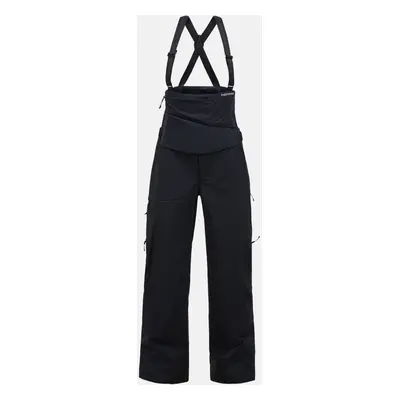 Kalhoty peak performance w ascent softshell bib pants black