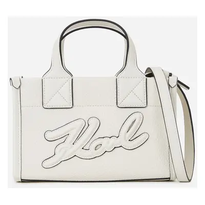 Kabelka karl lagerfeld k/skuare sm tote grainy off white