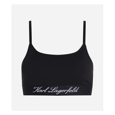 Spodní prádlo karl lagerfeld hotel karl bralette black