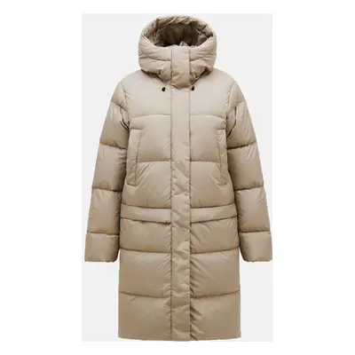 Kabát peak performance w quiver down parka avid beige