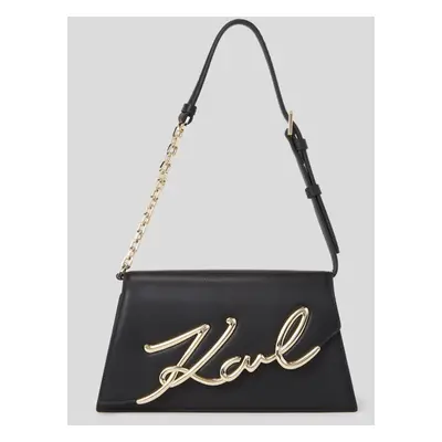 Kabelka karl lagerfeld k/signature 2.0 shoulderbag black/gold