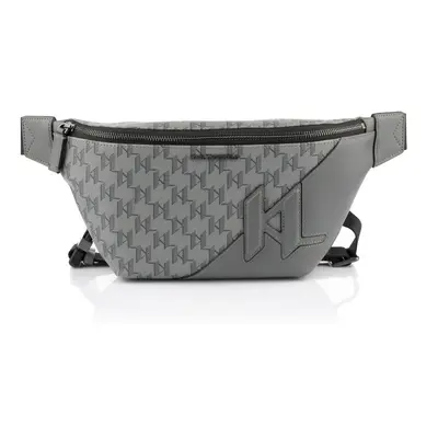 Ledvinka karl lagerfeld k/monogram special bumbag grey