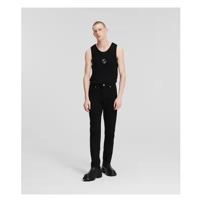 Džíny karl lagerfeld jeans klj slim denim stay black