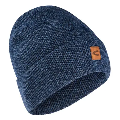 Čepice camel active beanie night blue check