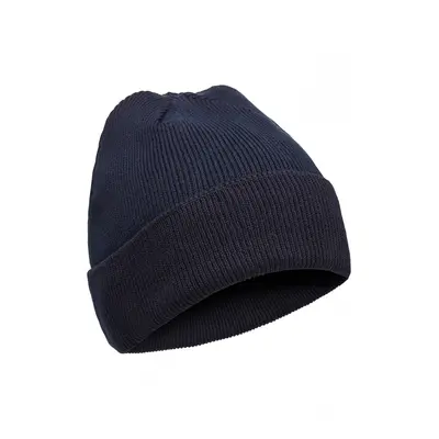 Čepice camel active knitted beanie dark navy