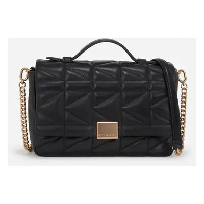 Crossbody karl lagerfeld k/kuilt top handle cb black