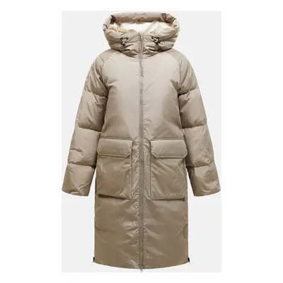 Kabát peak performance w bluebird down coat avid beige