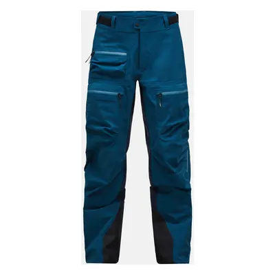 Kalhoty peak performance m vislight gore-tex c-knit pants infinity teel