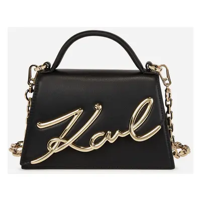 Crossbody karl lagerfeld k/signature 2.0 sm crossbody black/gold