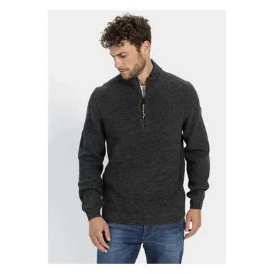 Svetr camel active pullover troyer graphite gray