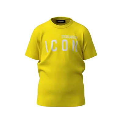 Tričko dsquared cool fit-icon t-shirt yellow