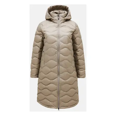 Kabát peak performance w helium down coat avid beige