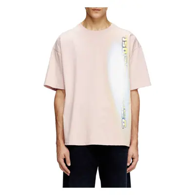 Tričko diesel t-archie t-shirt pale mauve