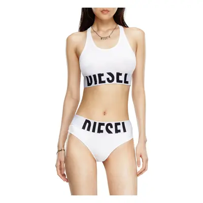 Spodní prádlo diesel ufsb-cotton-race-bralette-xl b bright white