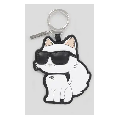 Klíčenka karl lagerfeld k/ikonik choupette keychain white