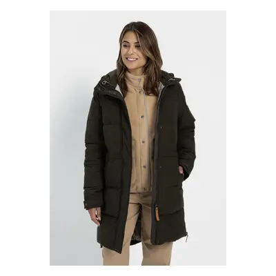 Kabát camel active coat pine green