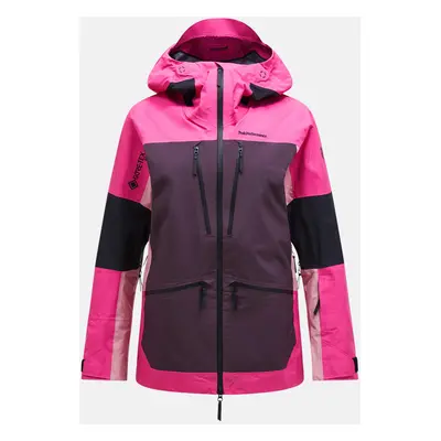 Bunda peak performance w vertical gore-tex pro jacket beetroot purple