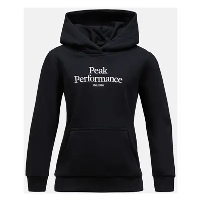 Mikina peak performance jr original hood black