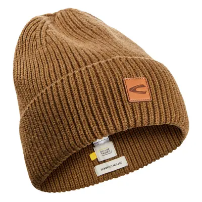 Čepice camel active beanie sepia brown