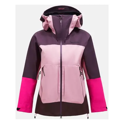 Bunda peak performance w vislight gore-tex c-knit jacket mystic purple