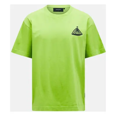 Tričko peak performance m graphic tee stand out green