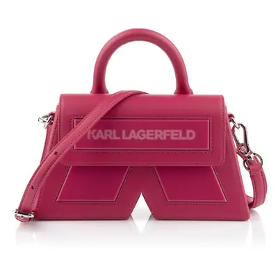 Kabelka karl lagerfeld ikon/k cb leather persian red