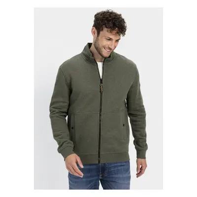 Mikina camel active sweatjacket leaf green