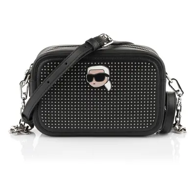 Crossbody karl lagerfeld k/ikonik 2.0 leather cmb studs black