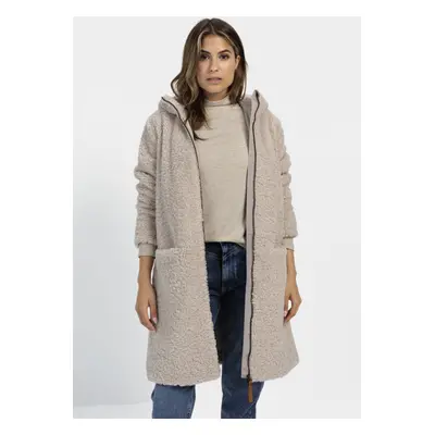 Kabát camel active coat almond