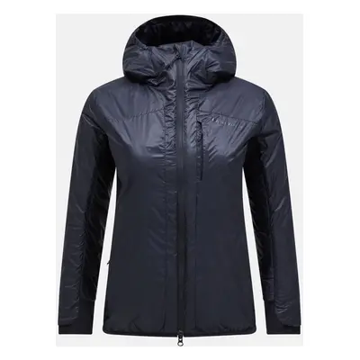 Bunda peak performance w radiance hood jacket black