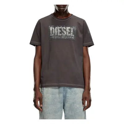 Tričko diesel t-adjust-q1 t-shirt grey