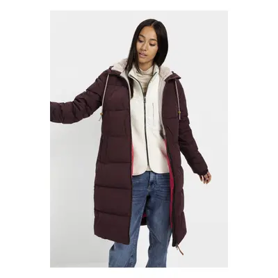 Kabát camel active coat plum