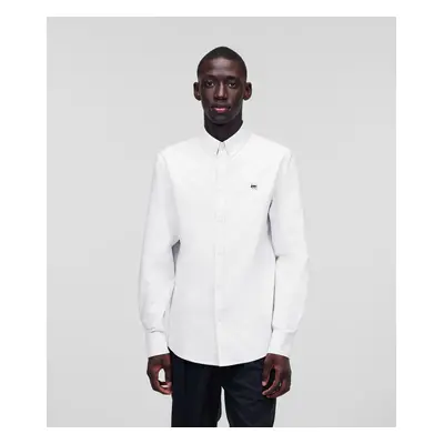 Košile karl lagerfeld ikonik 2.0 shirt white