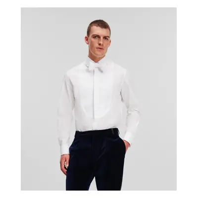 Košile karl lagerfeld huns pick evening shirt white