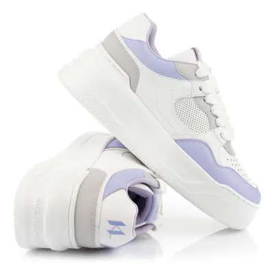 Tenisky karl lagerfeld krew max kl kounter lo white lthr w/lilac