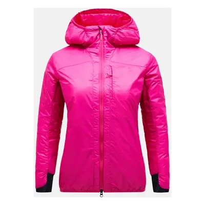 Bunda peak performance w radiance hood jacket beetroot purple