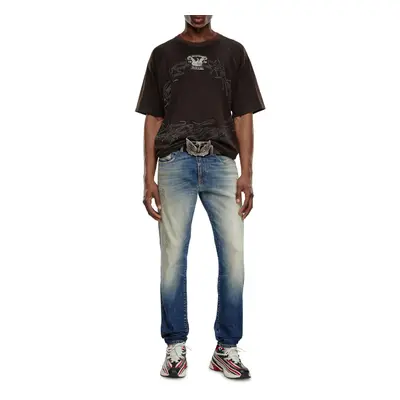 Džíny diesel d-strukt trousers blue