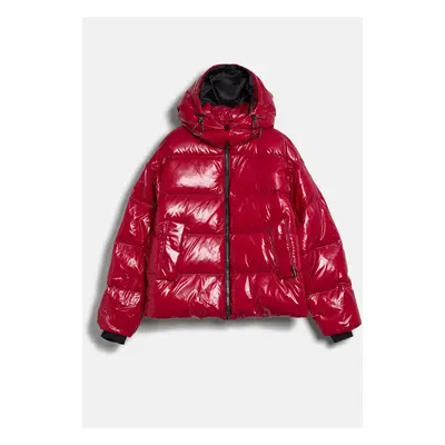 Bunda karl lagerfeld hooded down jacket persian red