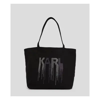 Kabelka karl lagerfeld k/letters 2.0 rhnstn shopper black