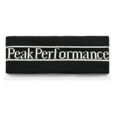 Čelenka peak performance pow headband black