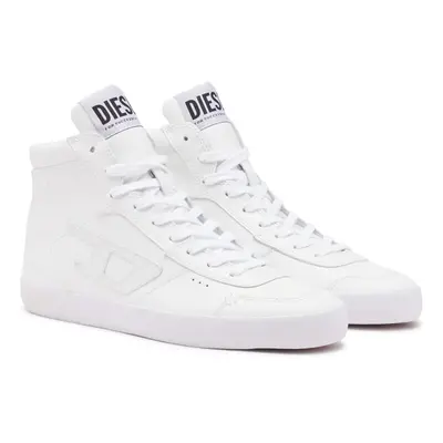 Tenisky diesel leroji s-leroji mid sneakers white