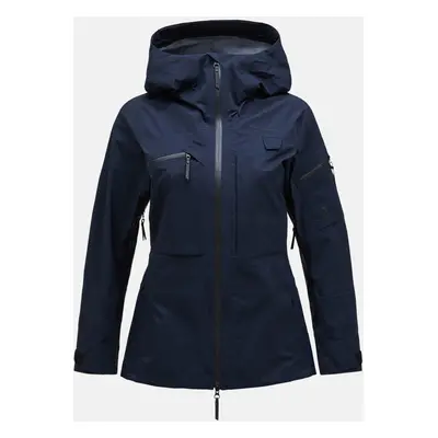 Bunda peak performance w alpine gore-tex jacket salute blue