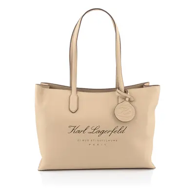 Kabelka karl lagerfeld hotel karl leather md tote sand