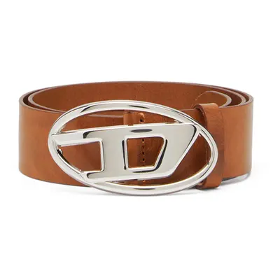 Opasek diesel oval d logo b-1dr w belt light brown